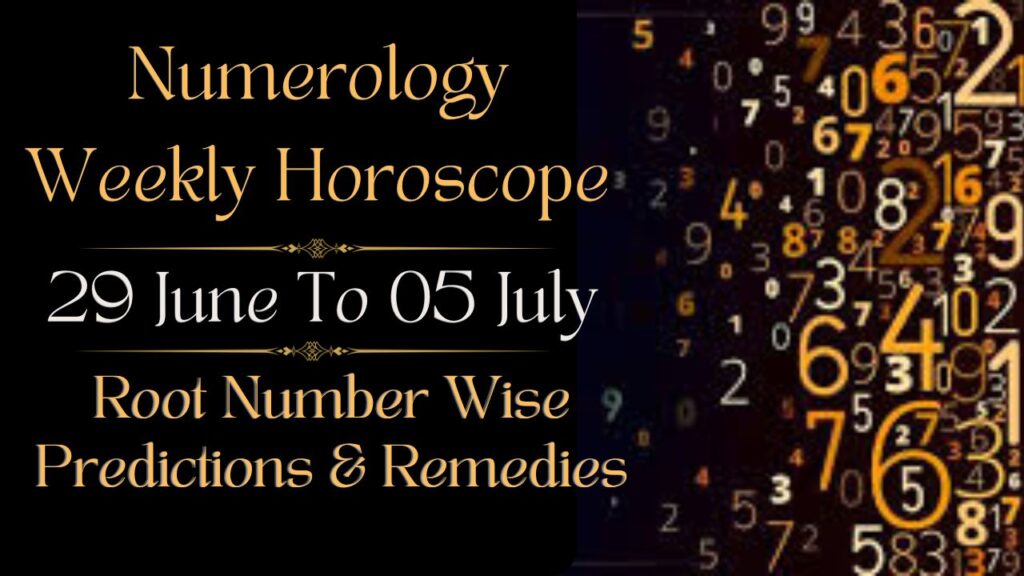 Numerology Weekly Horoscope