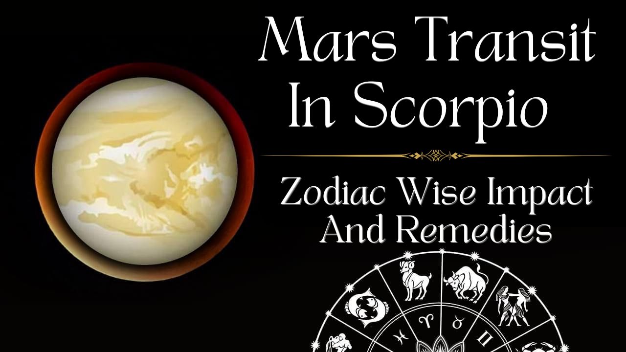 Mars Transit In Scorpio 2025