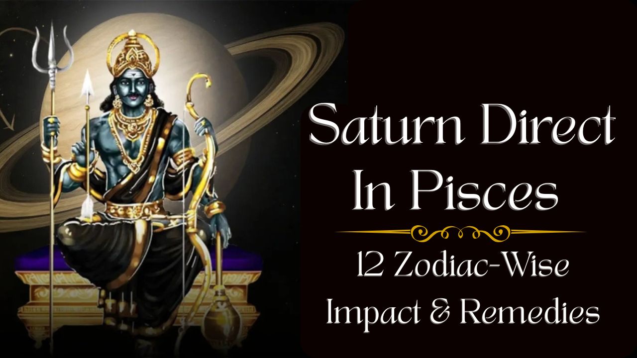 Saturn Direct In Pisces 2025