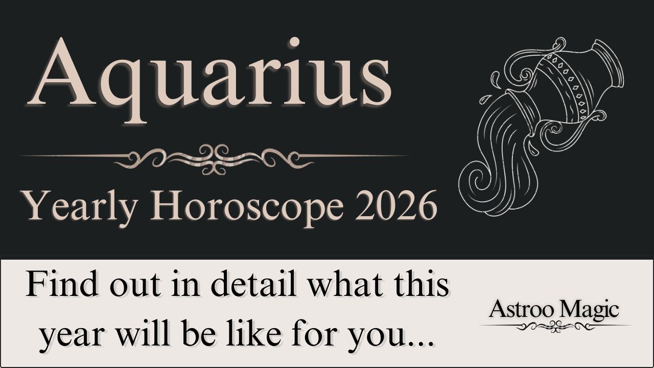 Aquarius Yearly Horoscope 2026