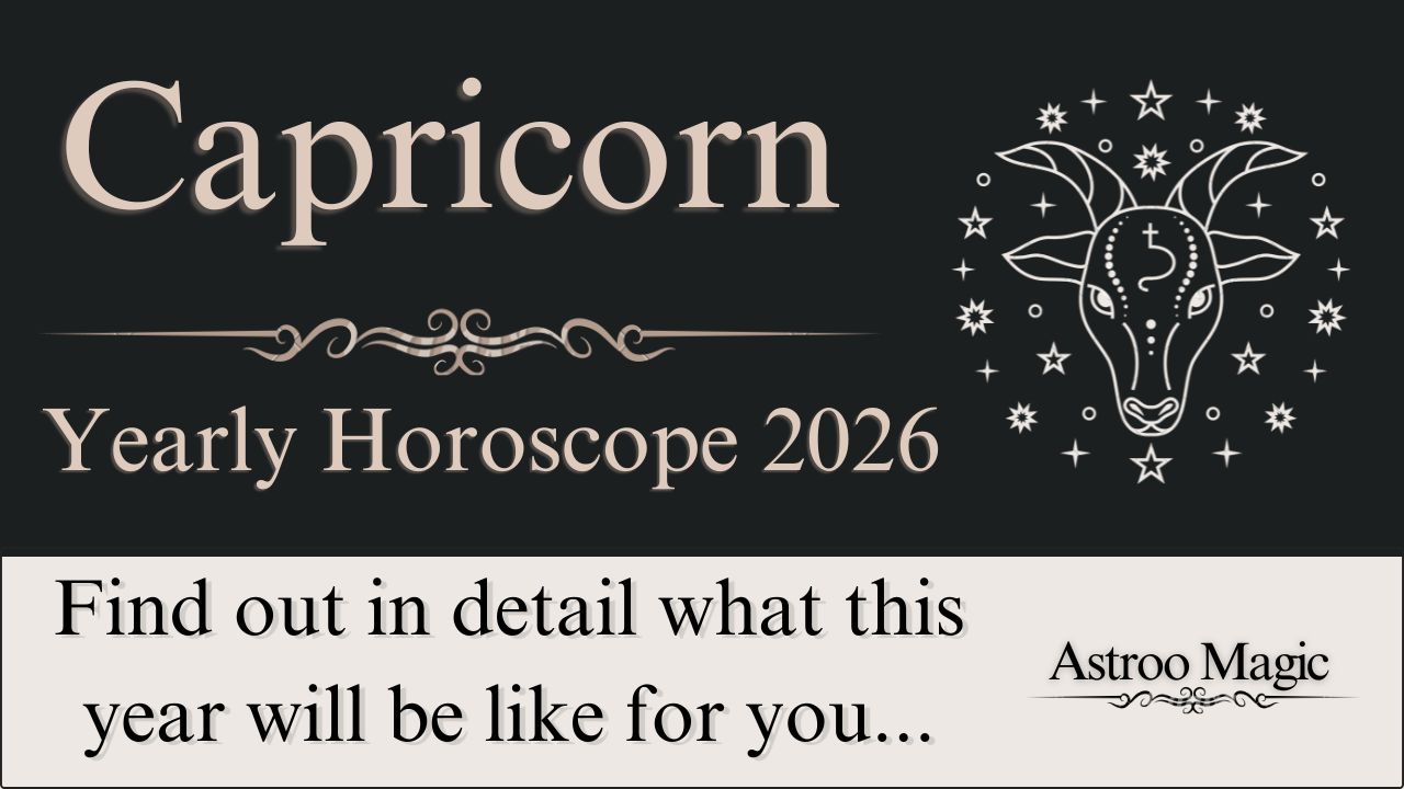 Capricorn Yearly Horoscope 2026