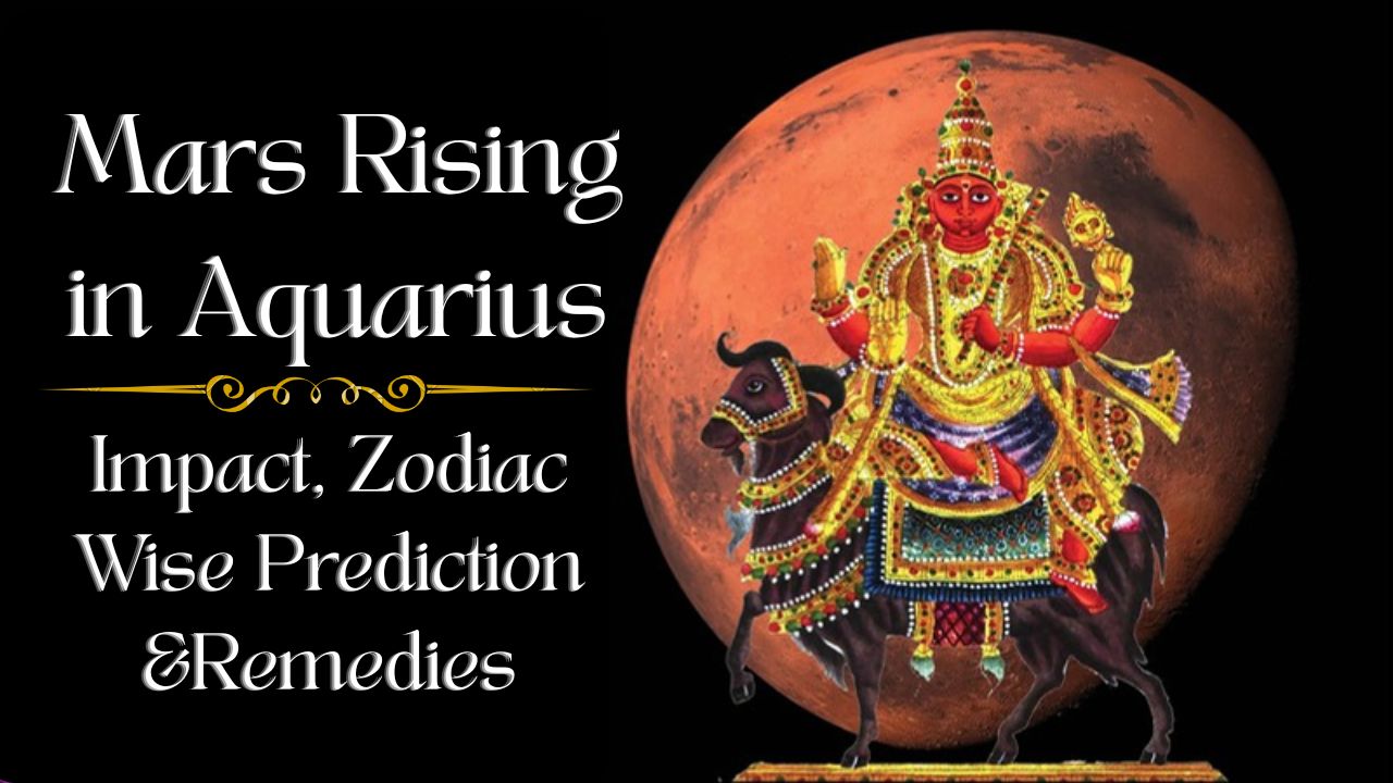 Mars Rising in Aquarius 2026