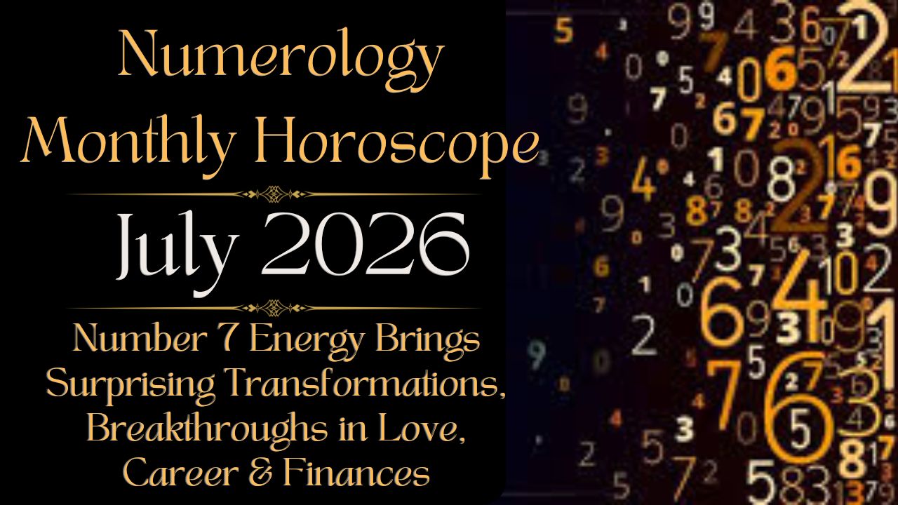 Numerology July Horoscope 2026