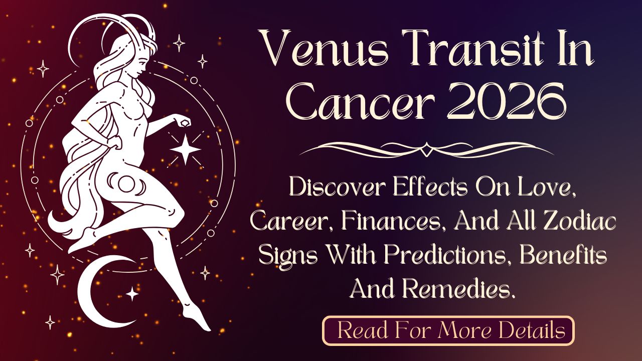 Venus Transit In Cancer 2026